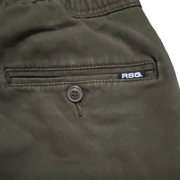 RSQ Men Jogger Pants Hunter Green Olive Size Small 30 - Picture 7 of 8